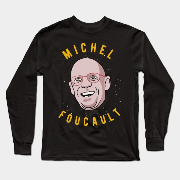 Michel Foucault Long Sleeve T-Shirt by isstgeschichte